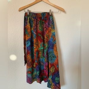 Jazz festival wrap skirt